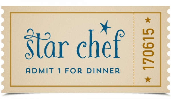 Star Chef Dinner ticket