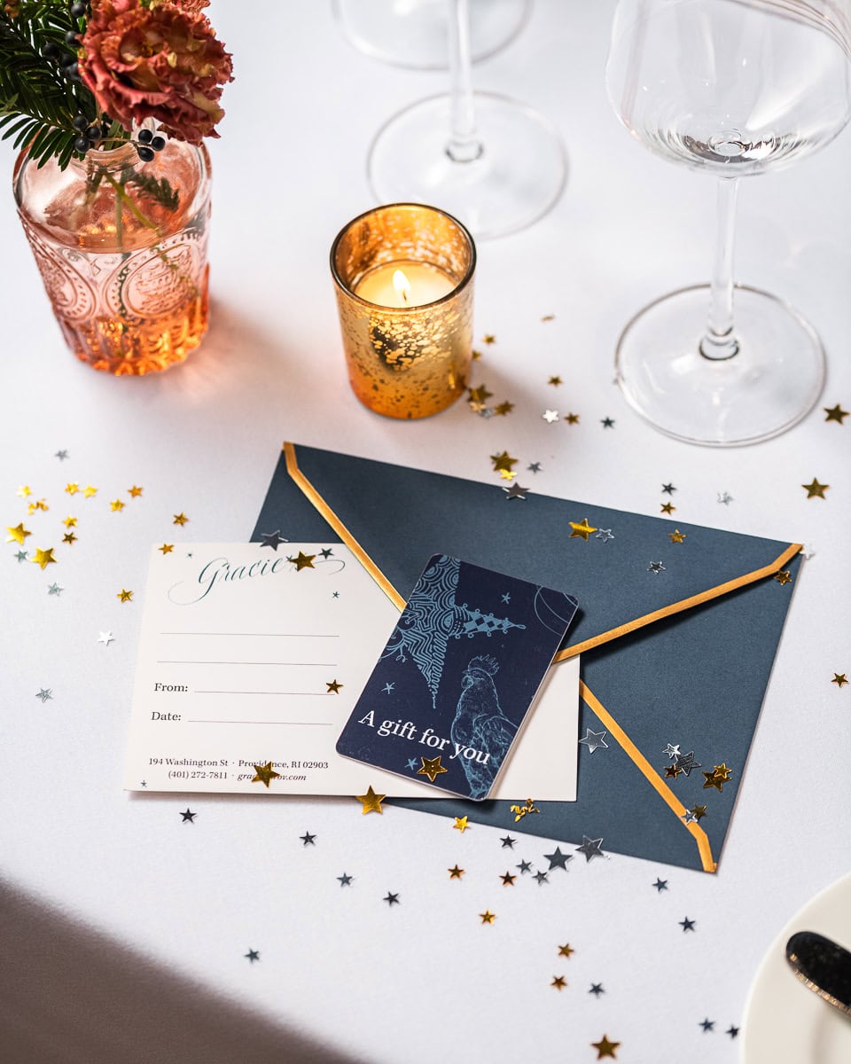 A Gracie's gift card is the perfect experiential gift for loved ones