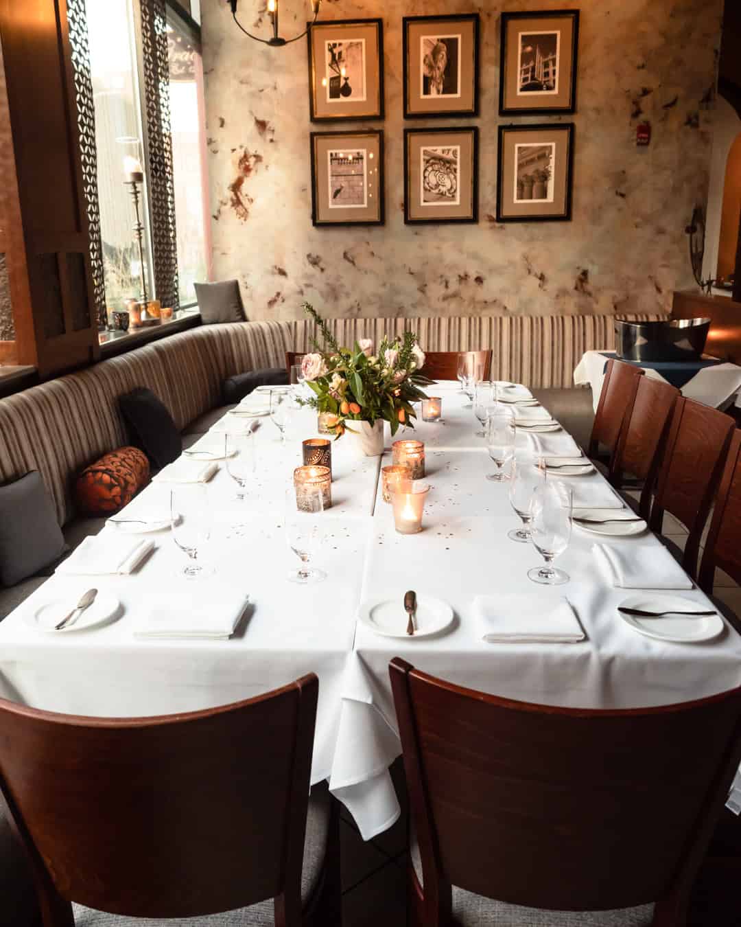 Chef-curated dinner in intimate private lounge Providence RI