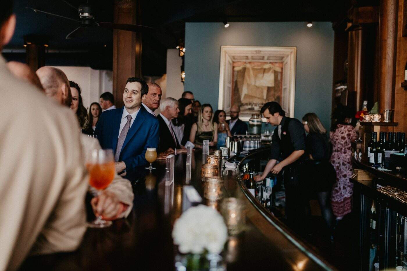 Providence restaurant hosting corporate gala with custom menu