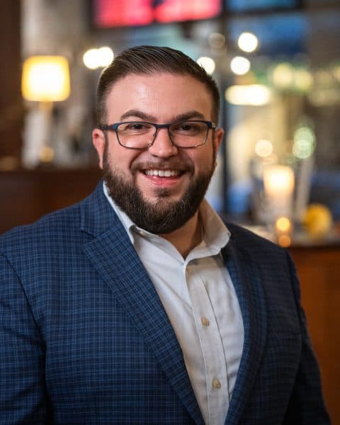 Vincent Metayer, FOH, leadership, fall, autumn, November, 2025 Gracie's, staff, headshot